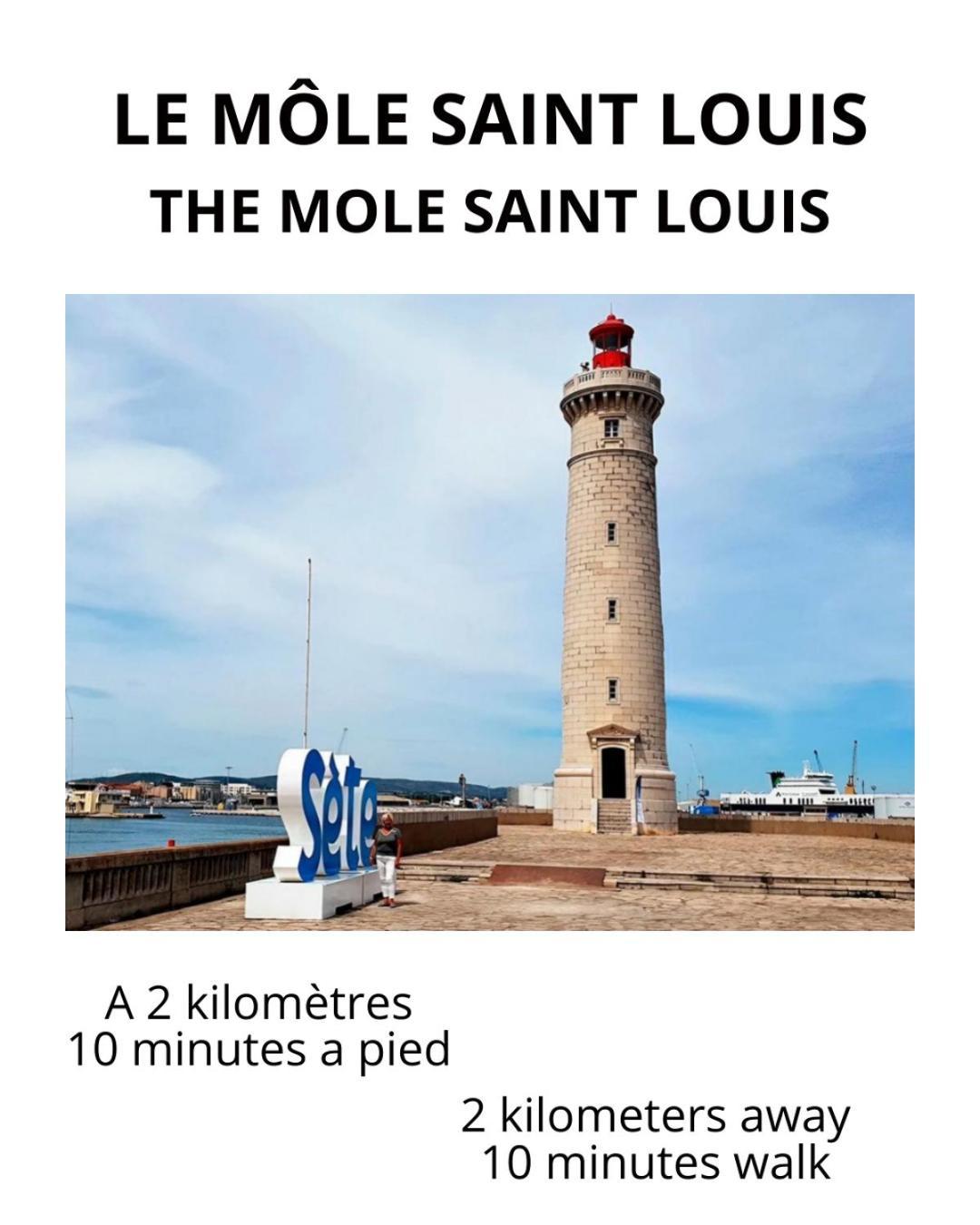 L' Oursin Daire Sète Dış mekan fotoğraf